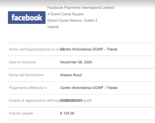 Donazione di Enoteca Adriatica al GOAP di Trieste